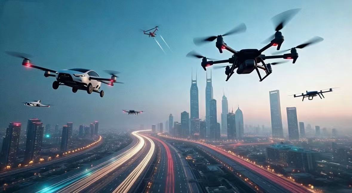 《कम ऊंचाई वाली अर्थव्यवस्था आगे बढ़ी: कस्टम हाइड्रोलिक सिलेंडर ड्रोन की सटीकता को कैसे बढ़ाते हैं》