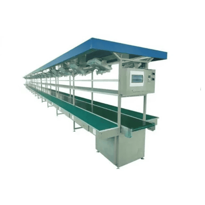 इलेक्ट्रॉनिक पार्ट्स असेंबली लाइन