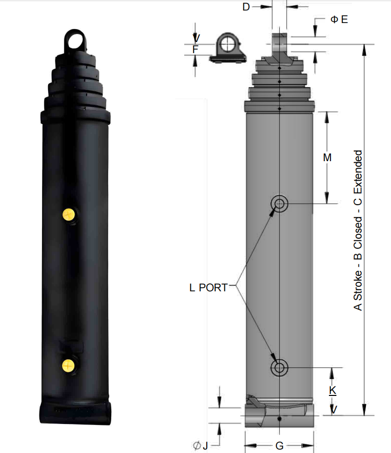 hydraulic cylinder