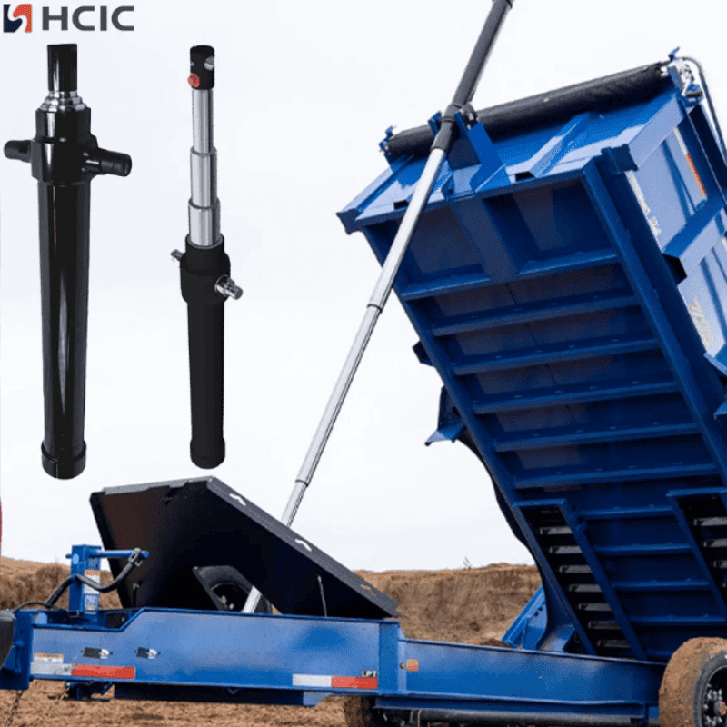 टेलीस्कोपिक मल्टी-स्टेज हाइड्रोलिक सिलेंडर